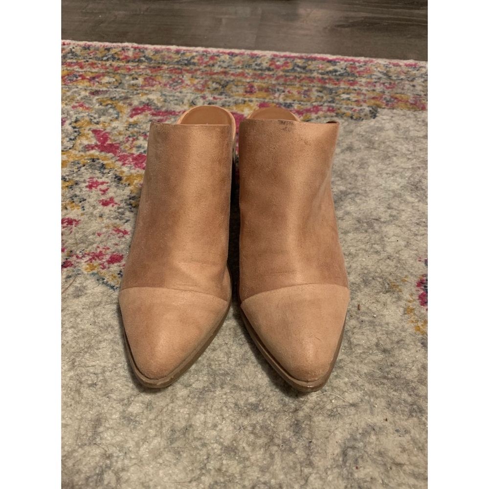 Chunky Heel Mules